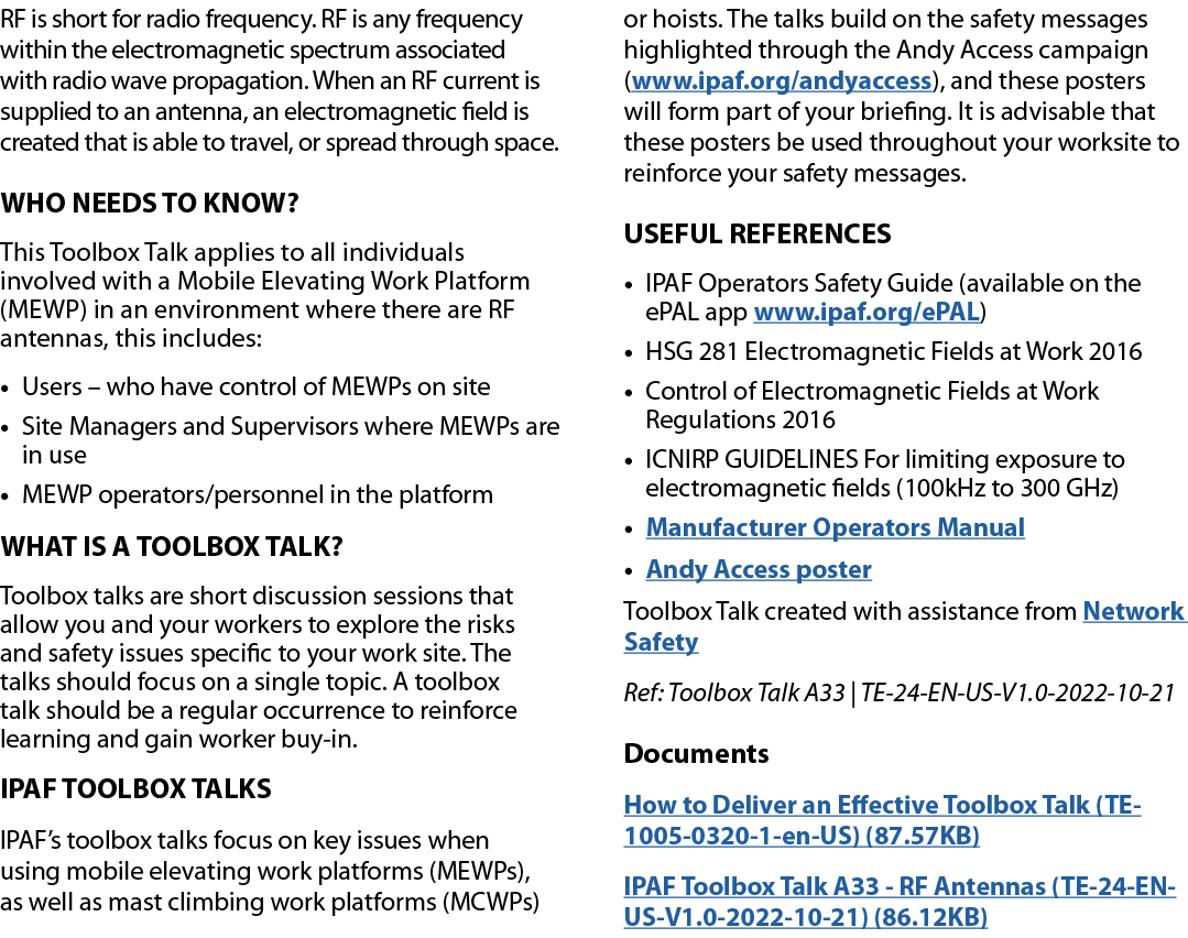 RF is short for radio frequency. RF is any frequency within the electromagnetic spectrum associated with radio wave p...