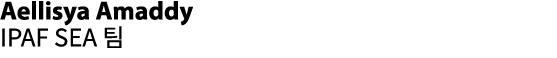 Aellisya Amaddy IPAF SEA 팀