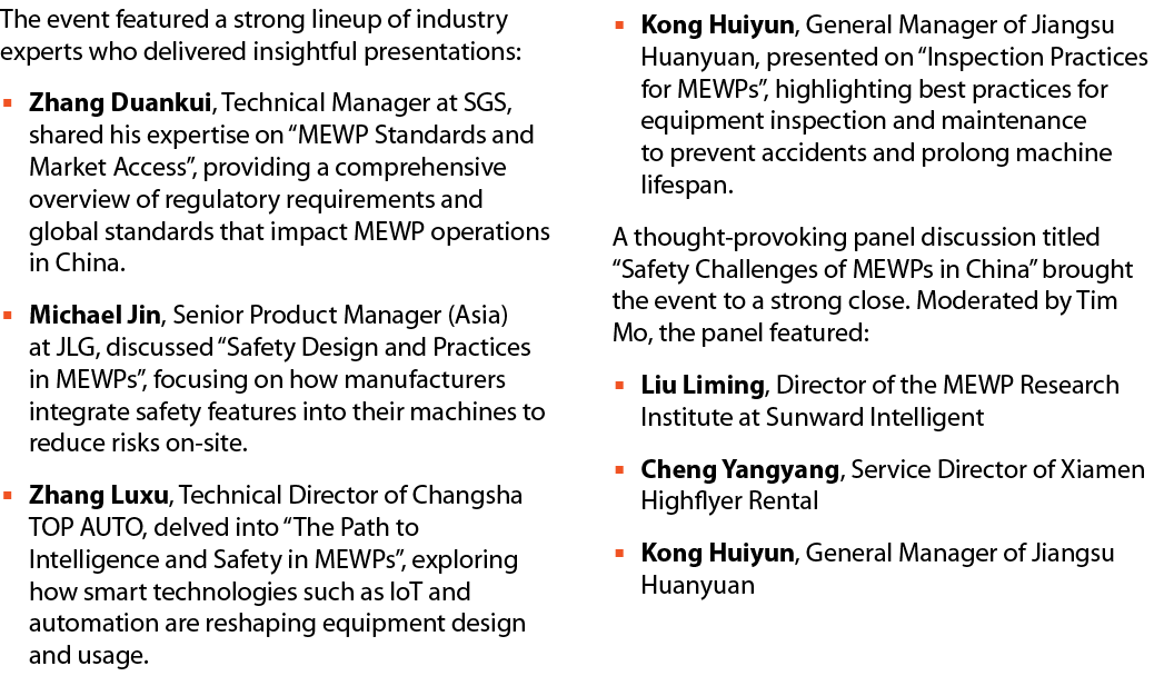 The event featured a strong lineup of industry experts who delivered insightful presentations: ▪ Zhang Duankui, Techn...